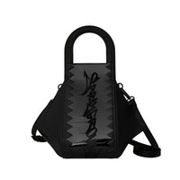 LUX BLACK GHOST DRIP HANDBAG