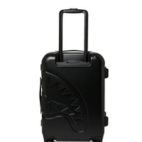 BLACKED OUT EMBOSSED GOLD TOOTH CARRY-ON LUGGAGE
