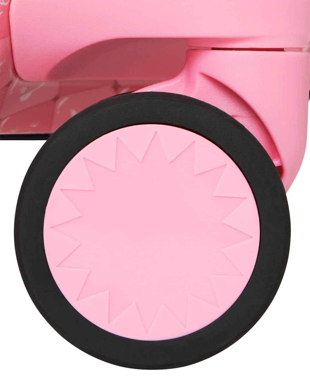 PINK NEW CHECK FACES CARRY-ON LUGGAGE