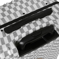 EMBOSSED CREAM CHECK CARRY-ON LUGGAGE