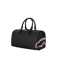 SHARKS IN PARIS WTF BUBBLY BLACK CHECK MINI DUFFLE