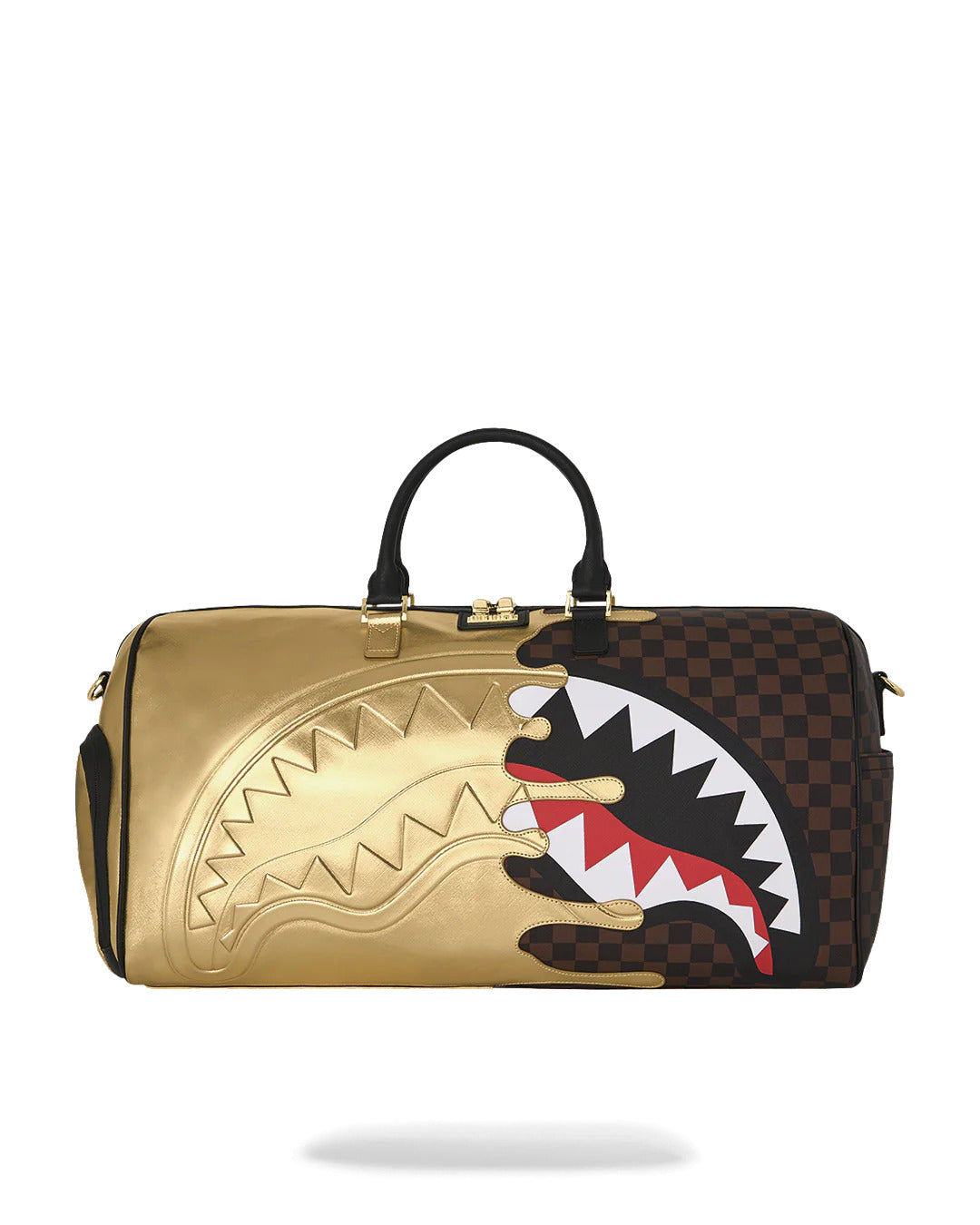 SHARKS IN PARIS GOLD DRIP DUFFLE