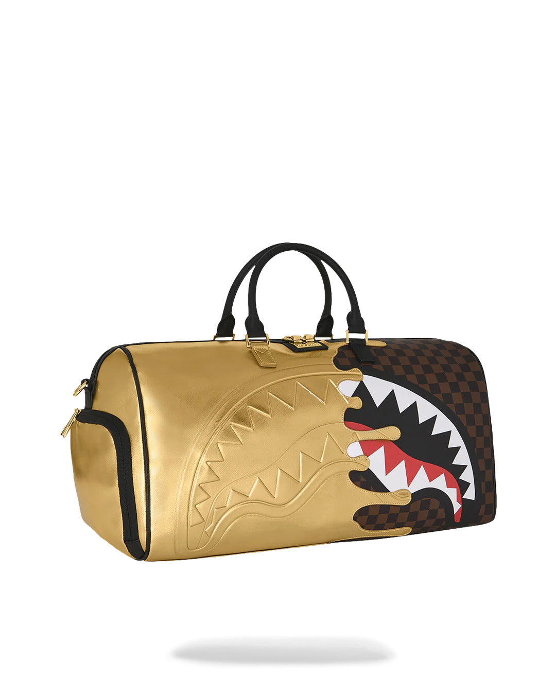 SHARKS IN PARIS GOLD DRIP DUFFLE