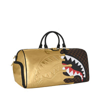 SHARKS IN PARIS GOLD DRIP DUFFLE