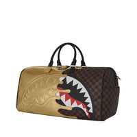 SHARKS IN PARIS GOLD DRIP DUFFLE