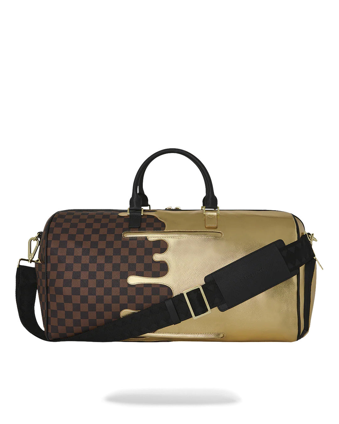 SHARKS IN PARIS GOLD DRIP DUFFLE