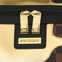 SHARKS IN PARIS GOLD DRIP DUFFLE