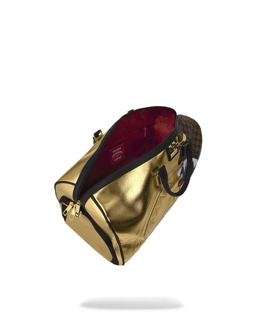 SHARKS IN PARIS GOLD DRIP DUFFLE