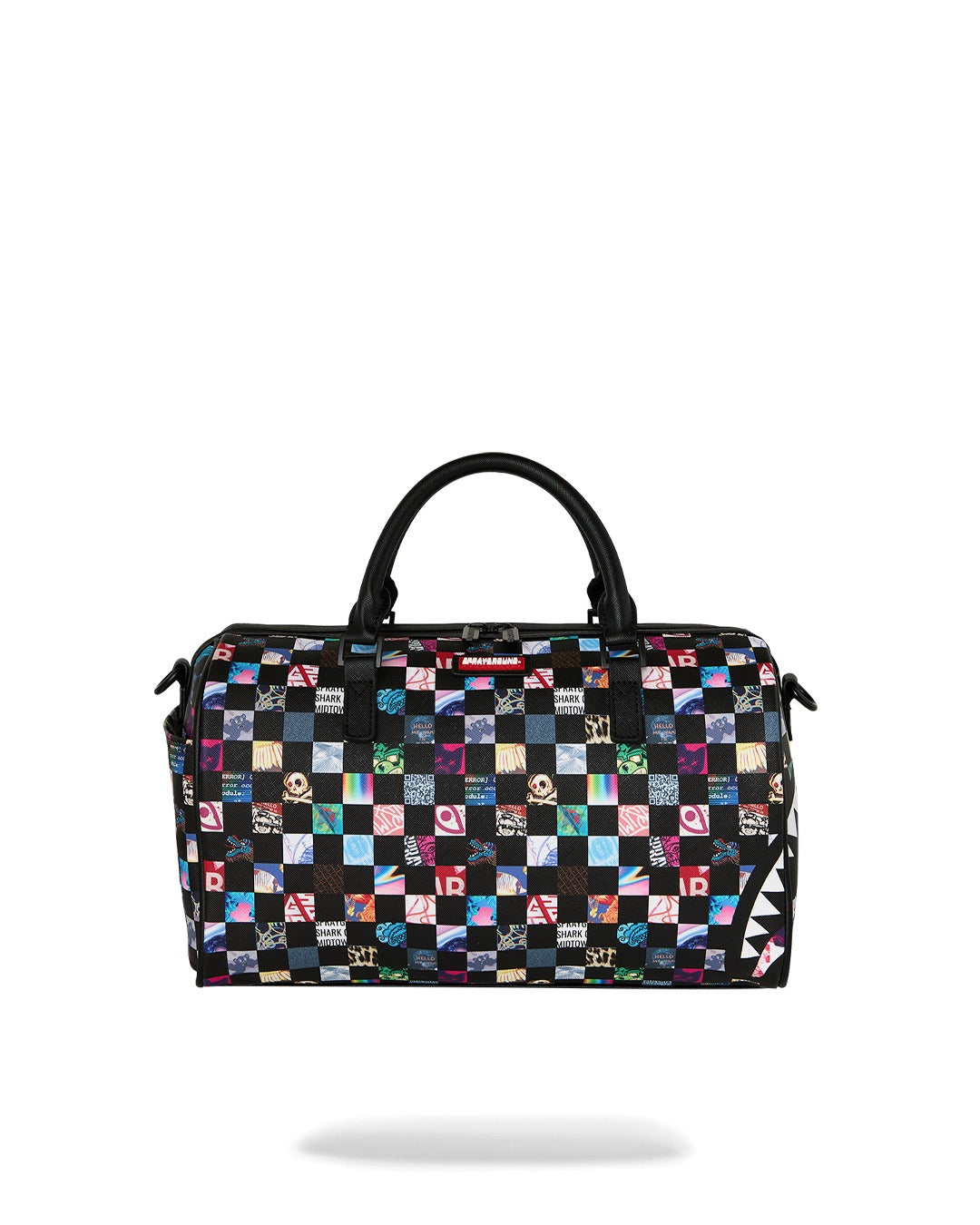 CRAZY CHECK MINI DUFFLE