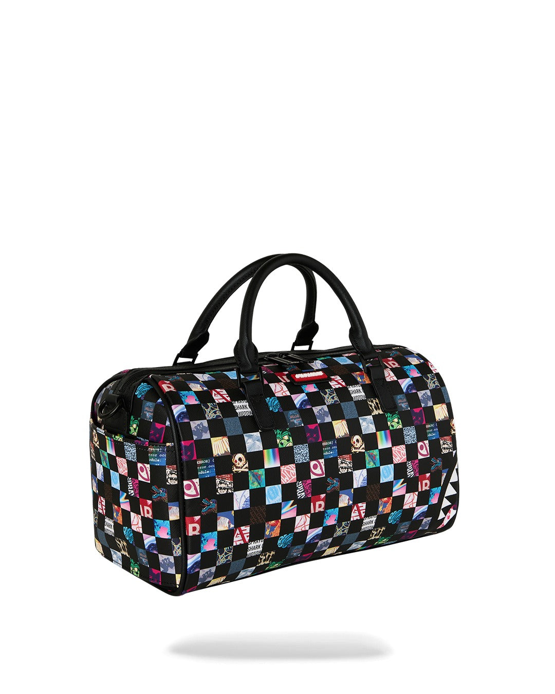 CRAZY CHECK MINI DUFFLE