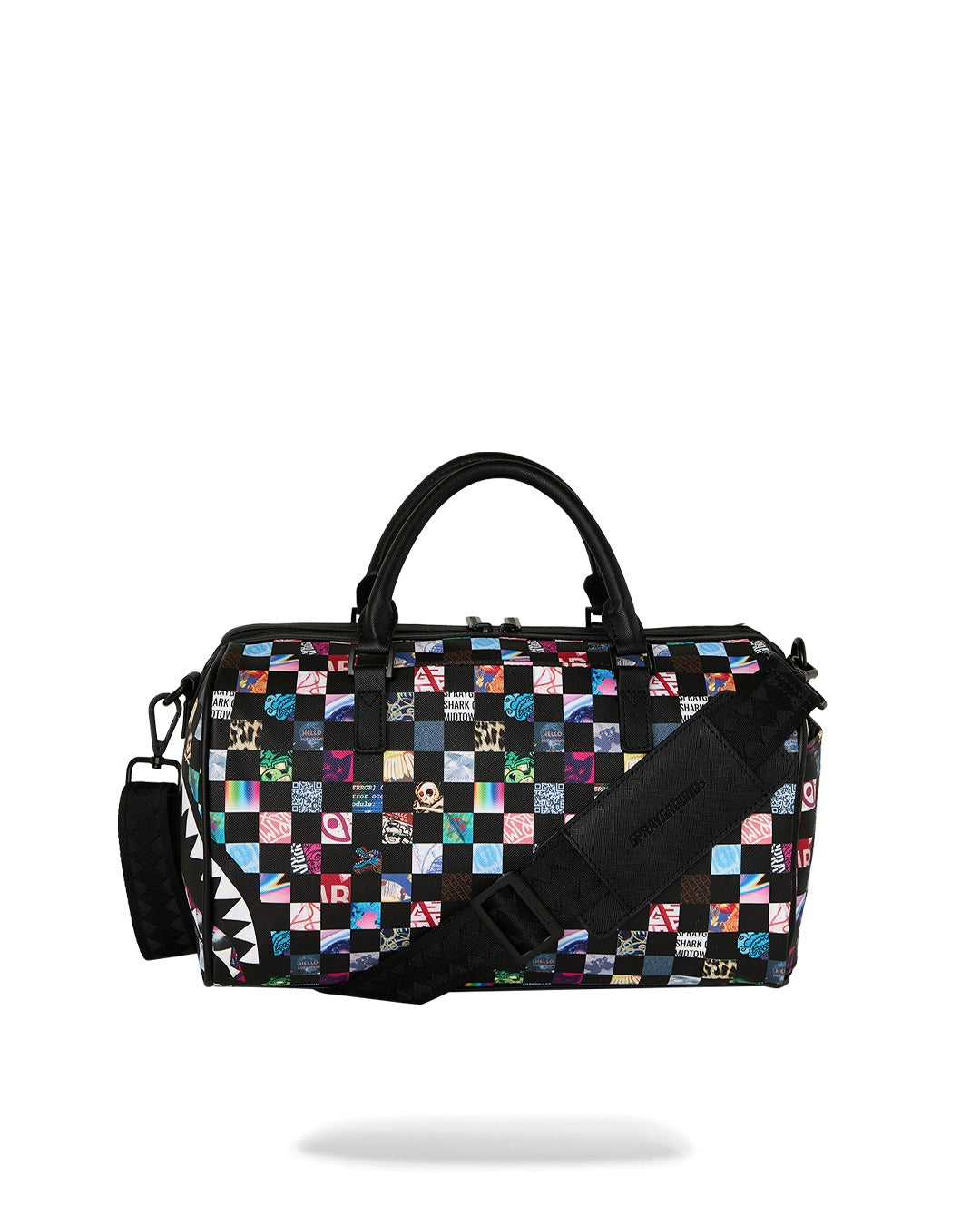 CRAZY CHECK MINI DUFFLE