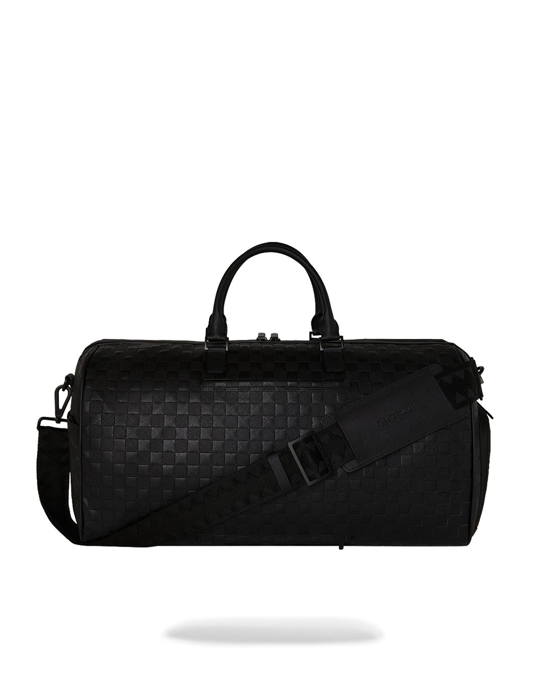 RAISED CHECK DUFFLE