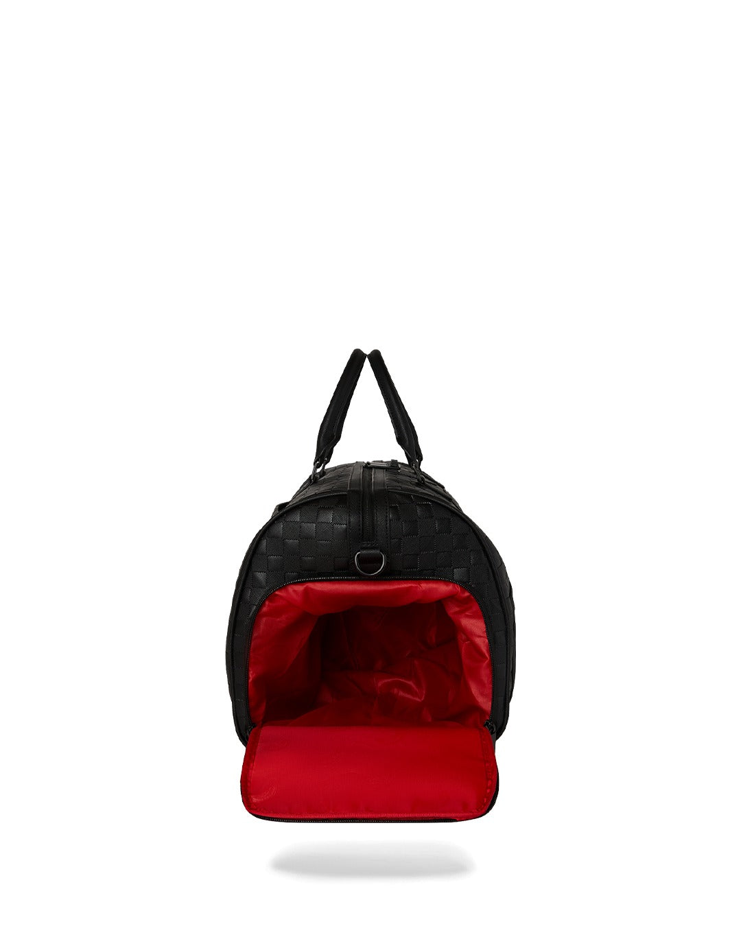 RAISED CHECK DUFFLE