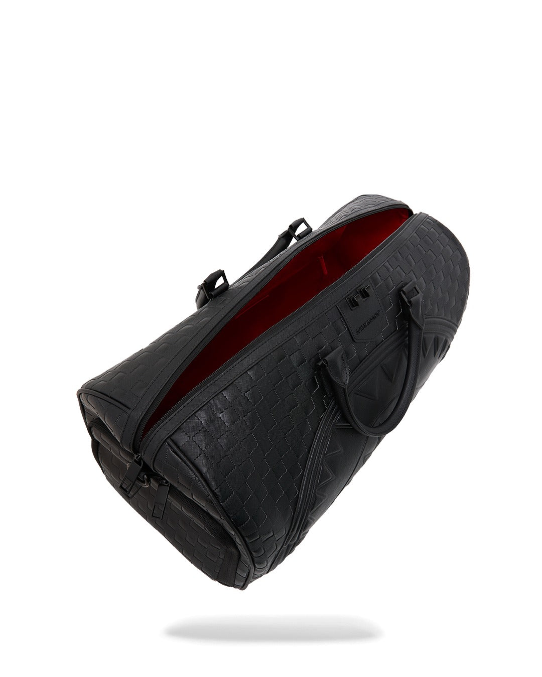 RAISED CHECK DUFFLE