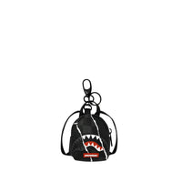 CENTER RIP REVEALING GRAY CHECK BACKPACK KEYCHAIN