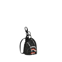 CENTER RIP REVEALING GRAY CHECK BACKPACK KEYCHAIN