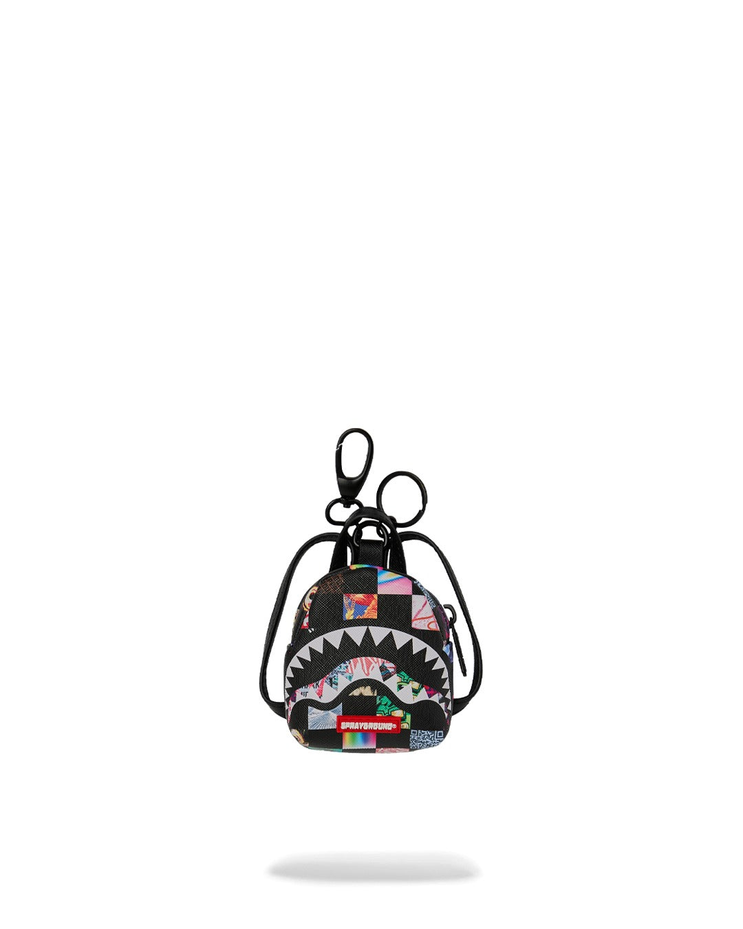CRAZY CHECK BACKPACK KEYCHAIN