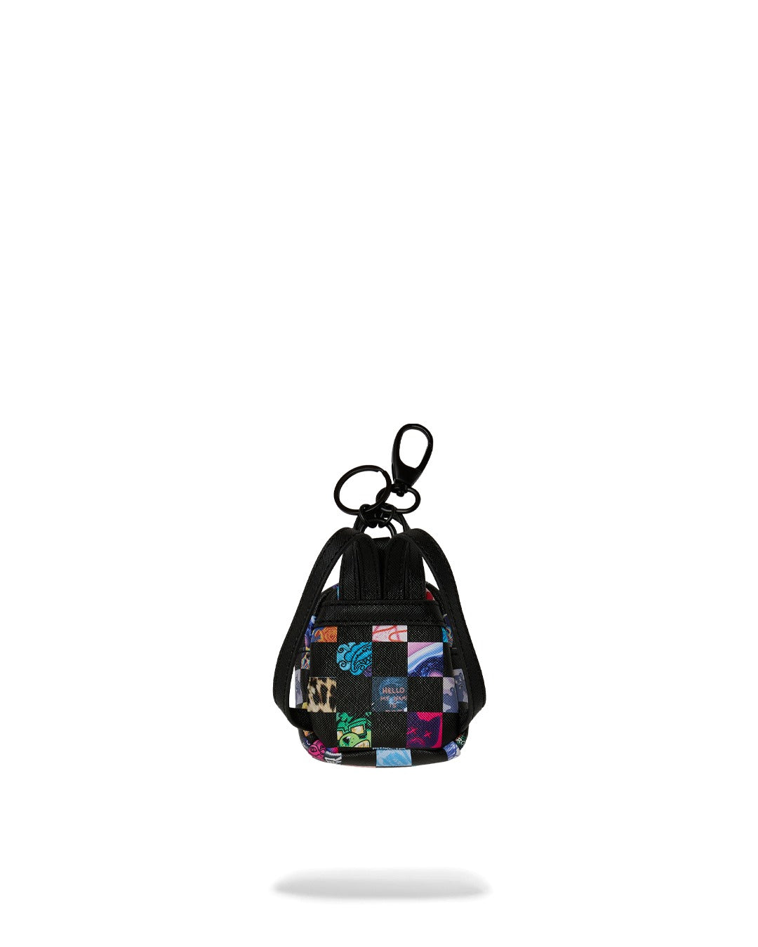 CRAZY CHECK BACKPACK KEYCHAIN