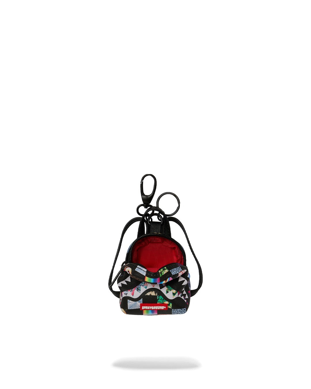 CRAZY CHECK BACKPACK KEYCHAIN
