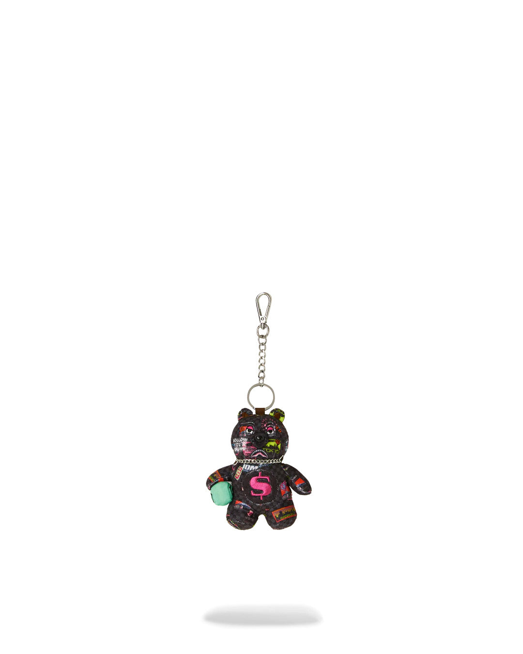 GLOBAL MOGUL CYBER PUNK BEAR KEYCHAIN