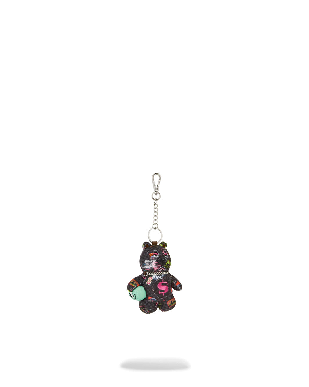 GLOBAL MOGUL CYBER PUNK BEAR KEYCHAIN