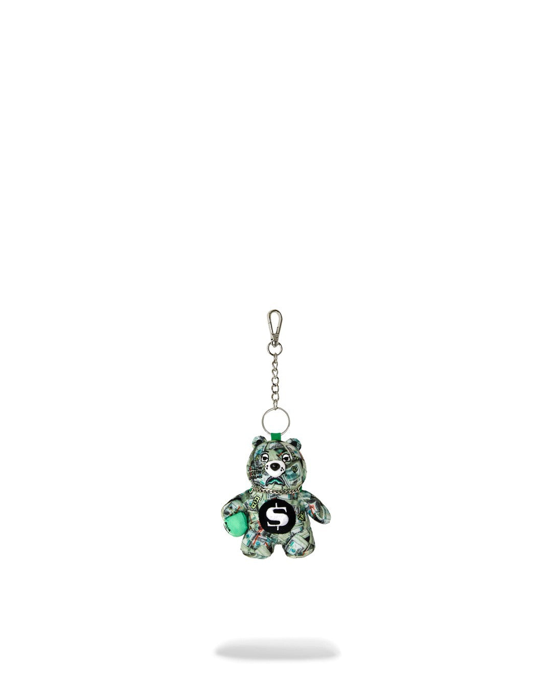 MONEY BANKS BEAR KEYCHAIN