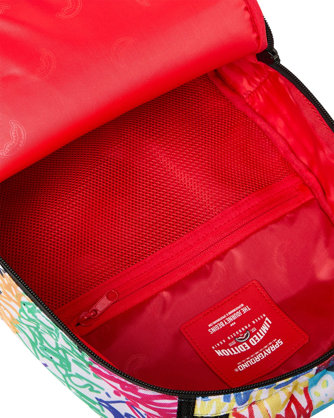 SPRAY POETRY SPLIT MINI BACKPACK