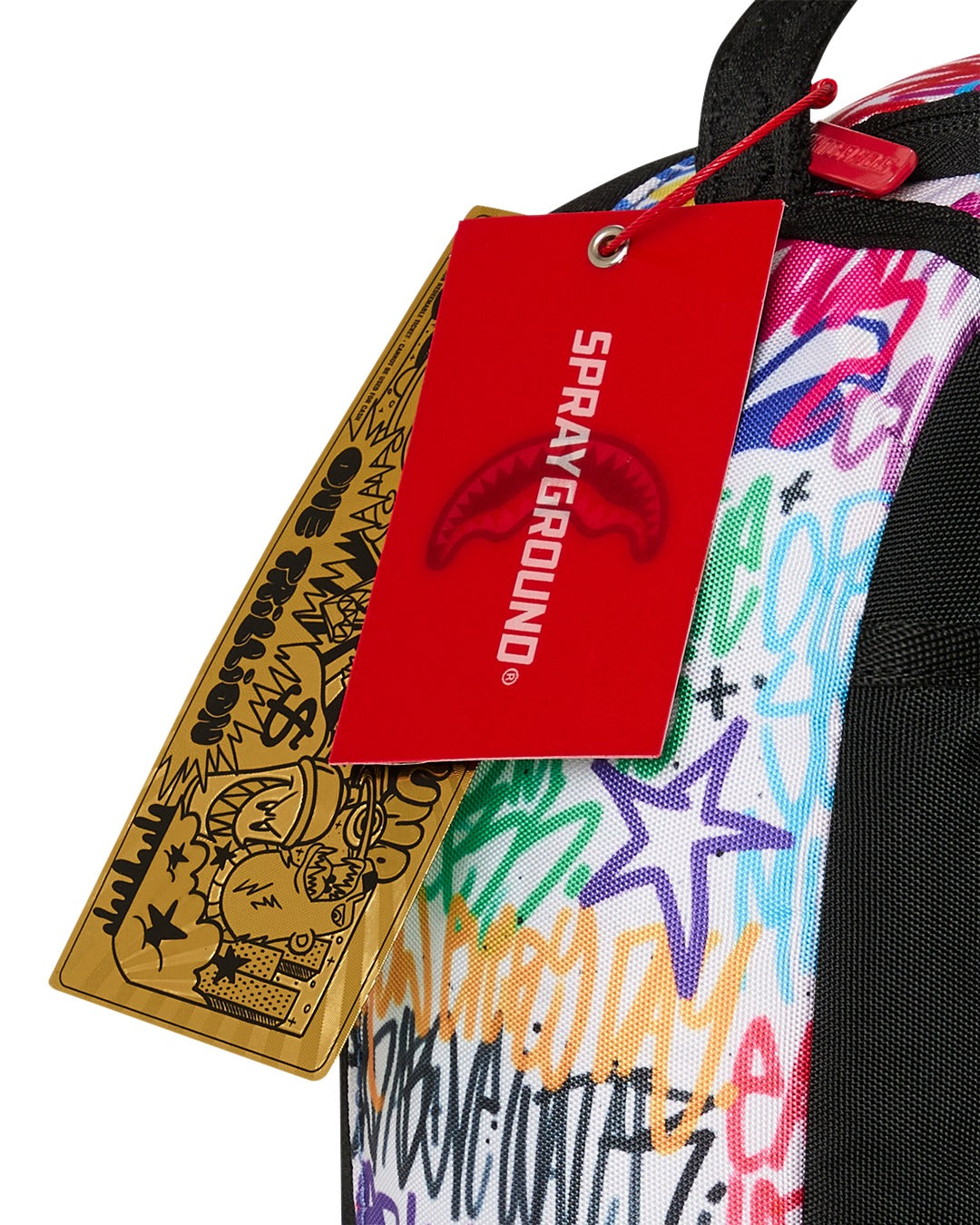 SPRAY POETRY SPLIT MINI BACKPACK