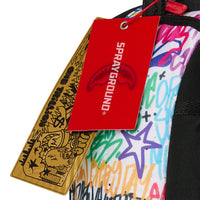 SPRAY POETRY SPLIT MINI BACKPACK