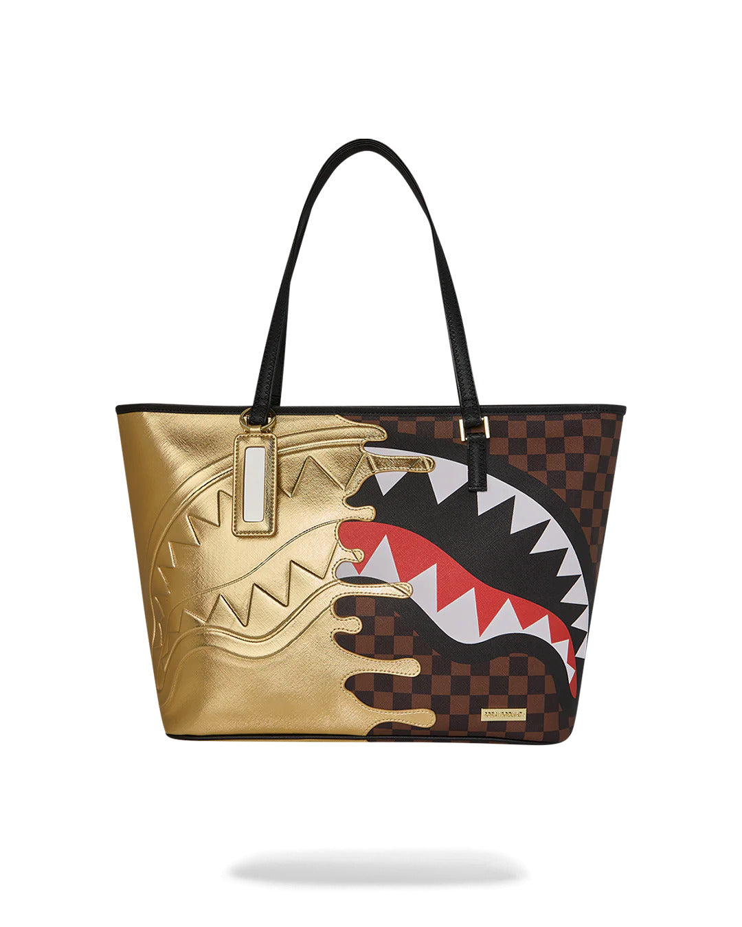 SHARKS IN PARIS GOLD DRIP TOTE