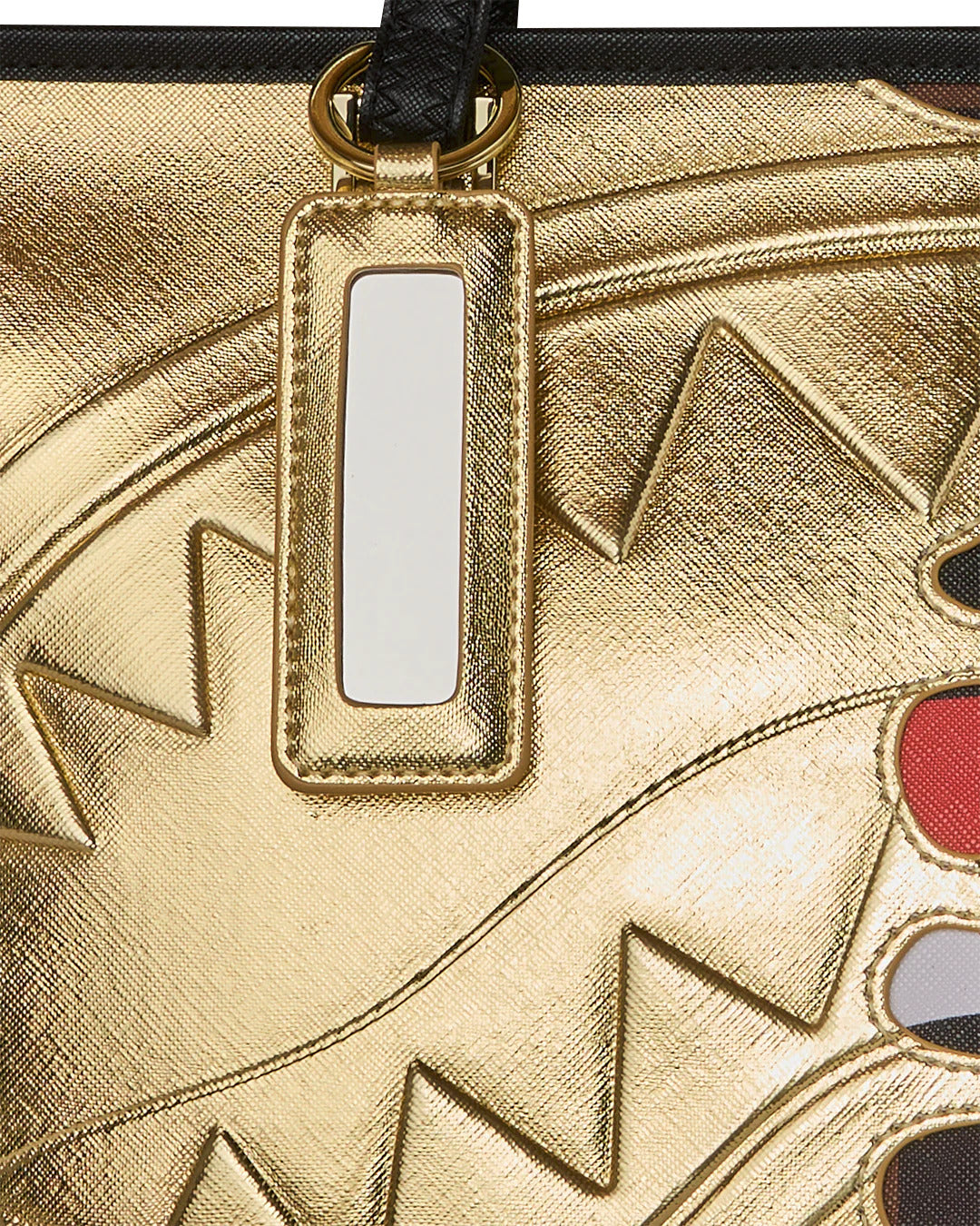 SHARKS IN PARIS GOLD DRIP TOTE