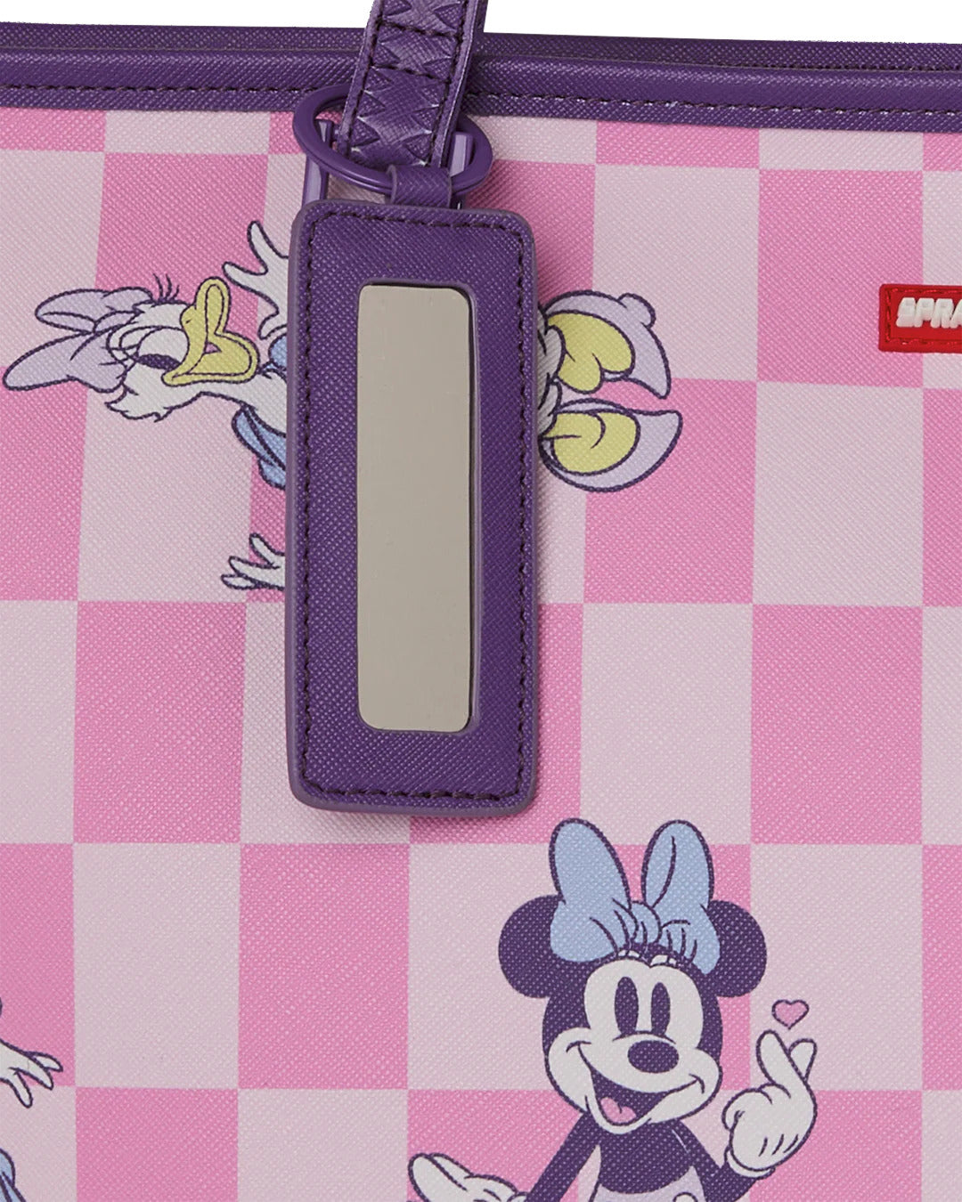 DISNEY MINNIE AND DAISY CHECKERS TOTE