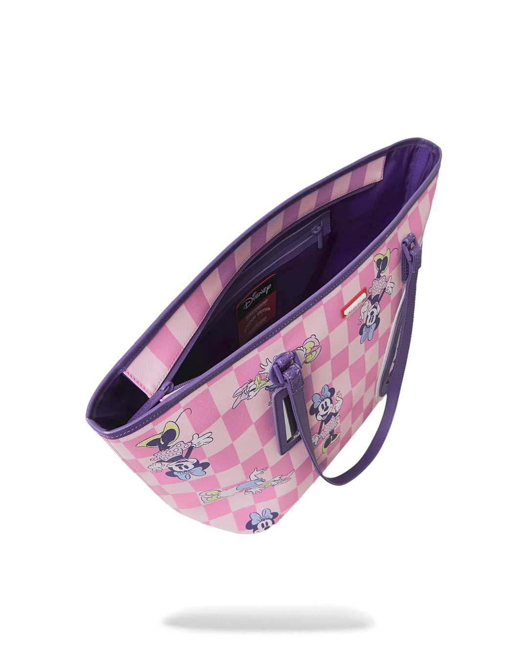 DISNEY MINNIE AND DAISY CHECKERS TOTE