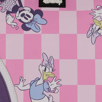 DISNEY MINNIE AND DAISY CHECKERS TOTE