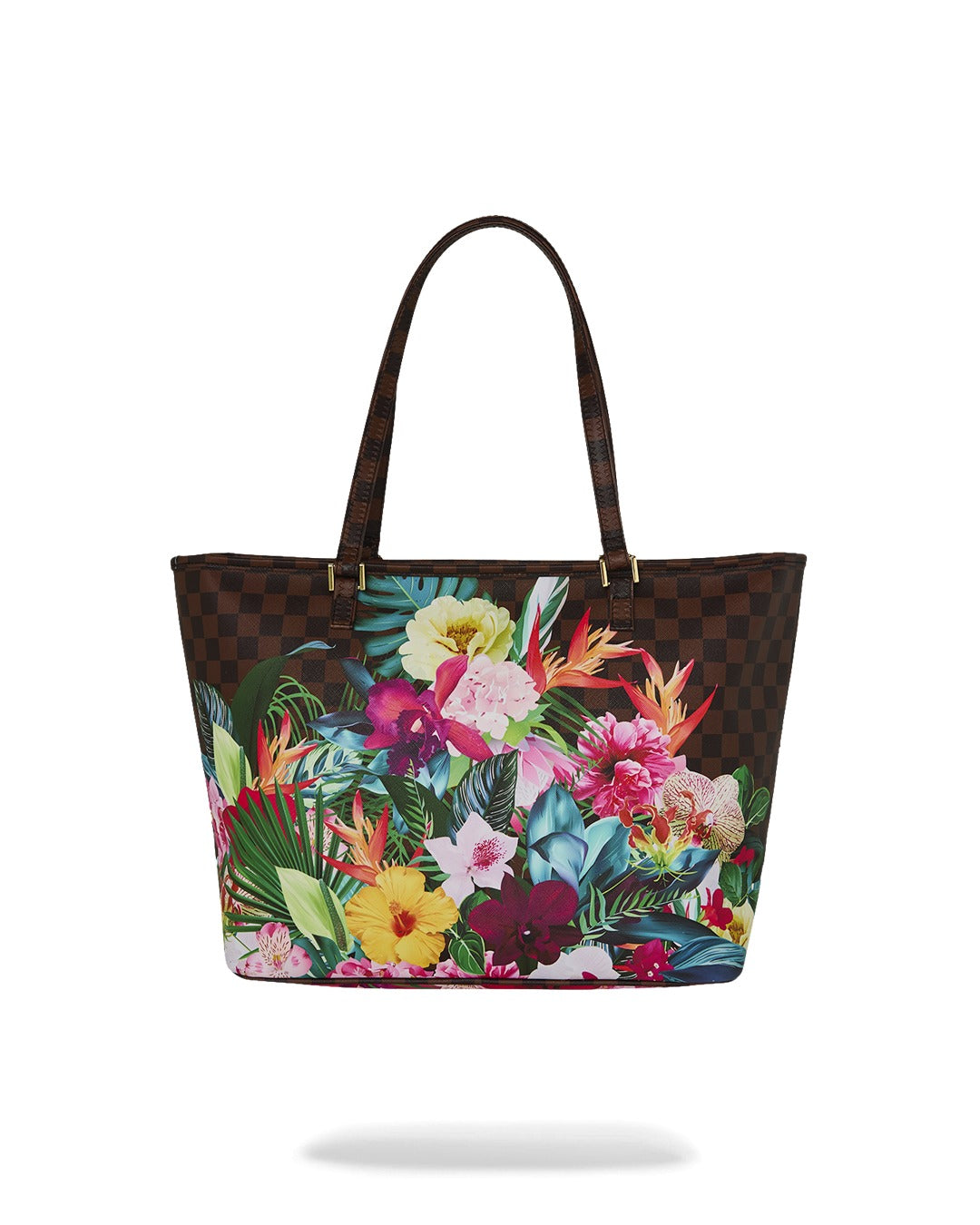 FLOWERING JUNGLE SHARK 2 TOTE