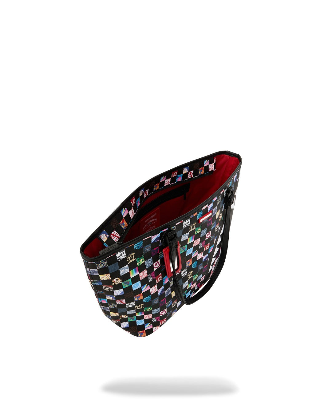 CRAZY CHECK TOTE