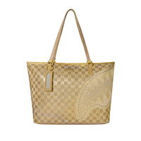 2 TONE GOLD TRINITY TOTE