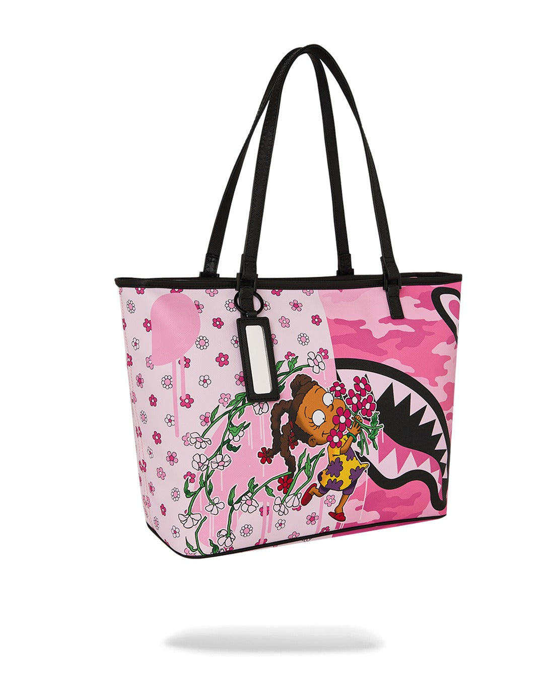RUGRATS SUSIE FLOWERS AND CAMO TOTE