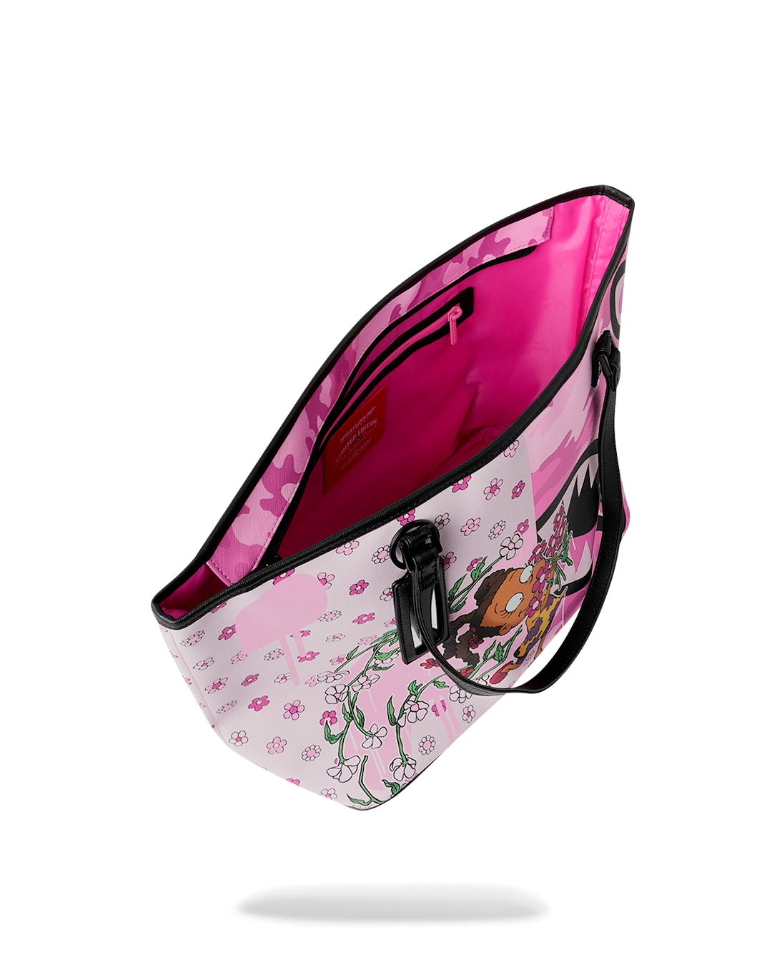 RUGRATS SUSIE FLOWERS AND CAMO TOTE