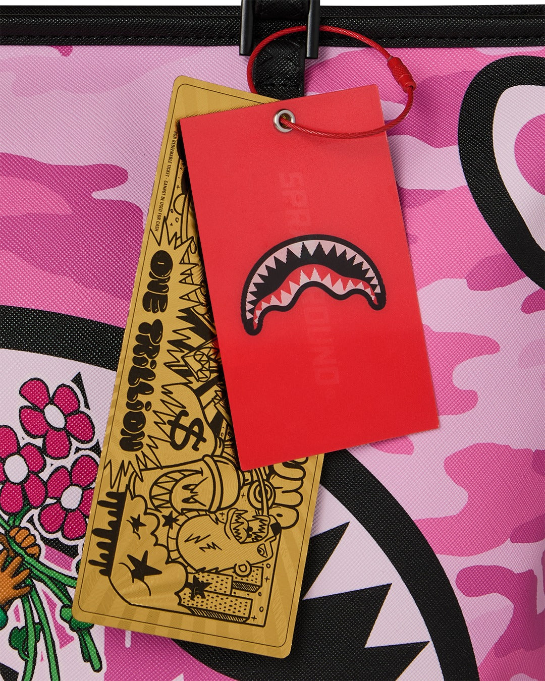 RUGRATS SUSIE FLOWERS AND CAMO TOTE