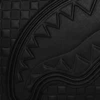 RAISED CHECK TRAVEL TOTE