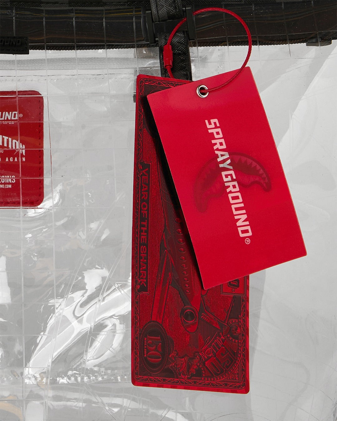DRIP CHECK FULLY CLEAR TOTE