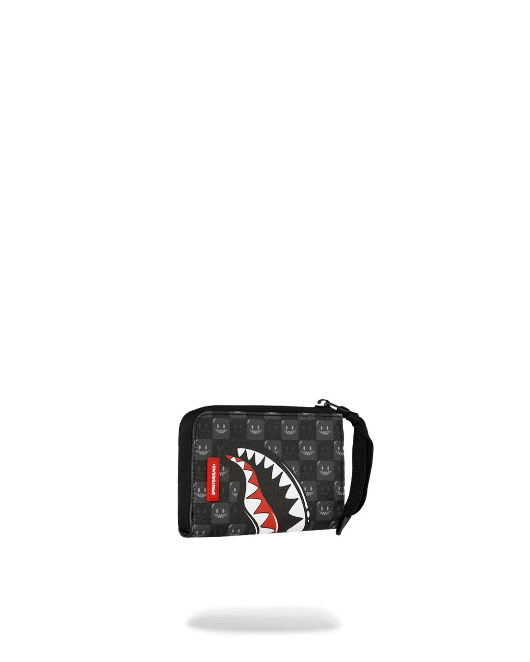 SHARKS IN PARIS WTF BUBBLY BLACK CHECK WALLET