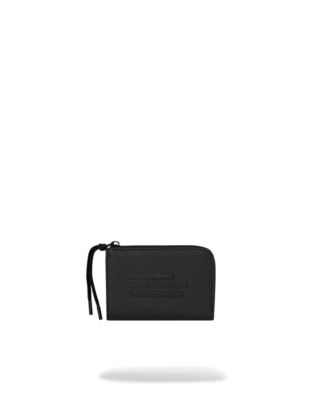 BLACKED OUT EMBOSSED GOLD TOOTH WALLET