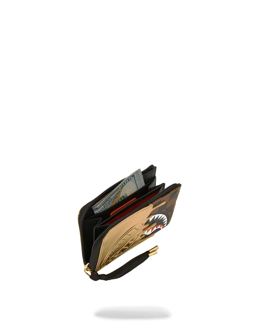 SHARKS IN PARIS GOLD DRIP WALLET