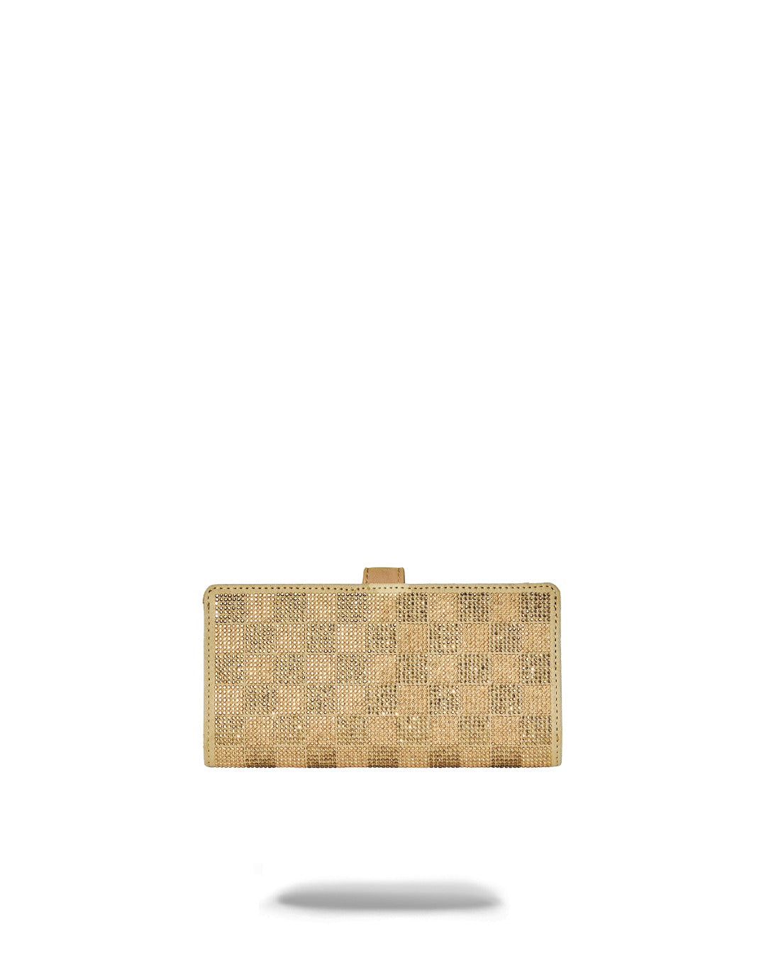 2 TONE GOLD TRINITY SINGLE FOLD WALLET