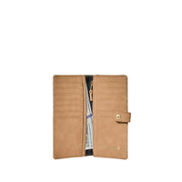 2 TONE GOLD TRINITY SINGLE FOLD WALLET