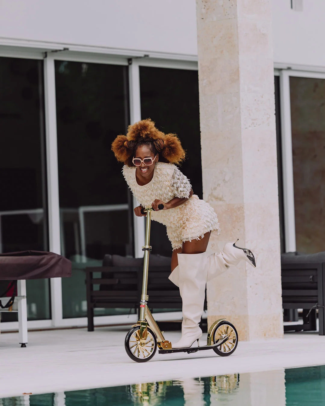 ALL GOLD SCOOTER