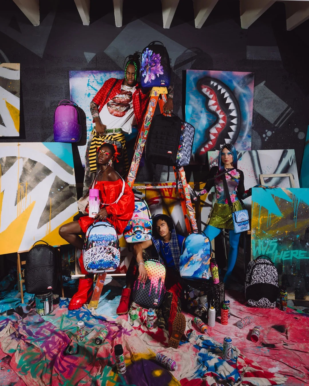 WYNWOOD WALLS DAN LAM DRIPS BACKPACK