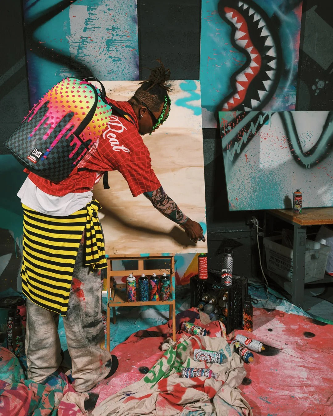WYNWOOD WALLS DAN LAM DRIPS BACKPACK
